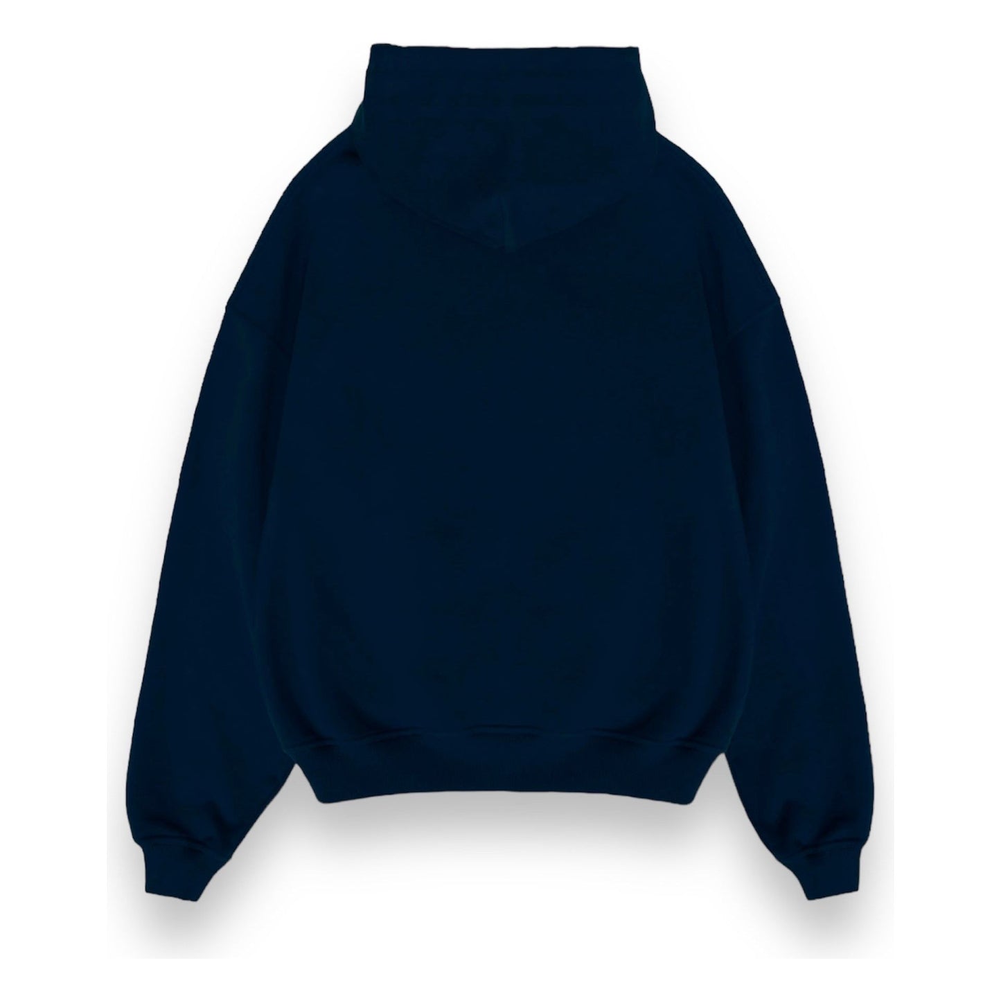 “Ye must fear thy Almighty” Ovesized Hoodie - Navy Blue